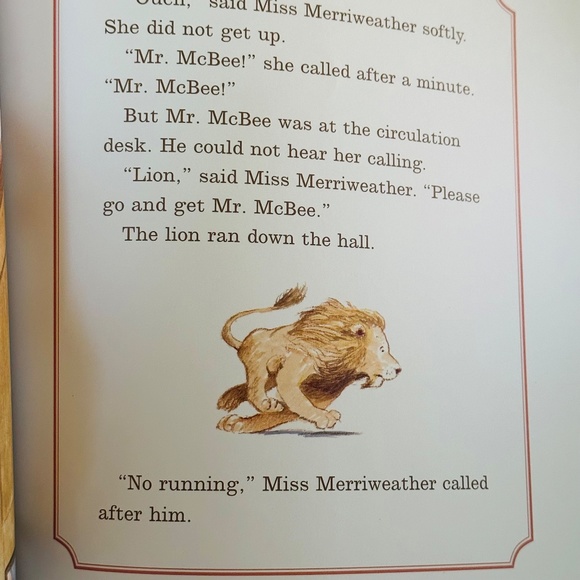 Autographed Edition Library Lion Michelle Knudsen Hardcover Picture Book - Picture 13 of 16